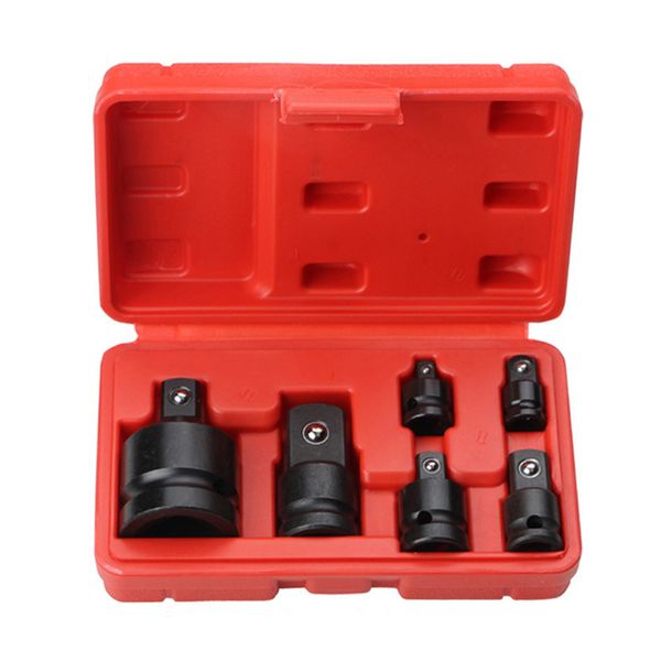 

6pcs mini socket wrench hand tool set 1/4 1/2 3/8 3/4 ratchet breaker drive spanner set pneumatic sleeve adapter wrench