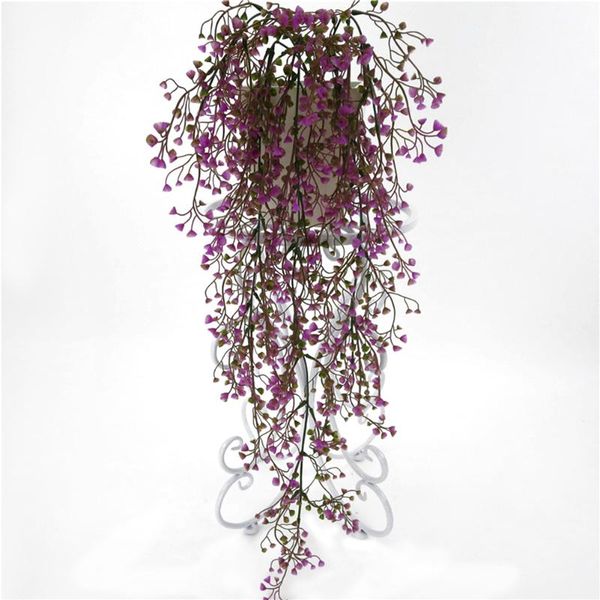 Artificial Fake Silk Flower Vine Hanging Garland Plant Home Garden Decor 82cm UK