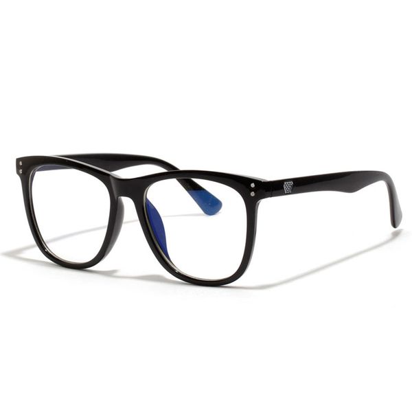 

vintage anti blue ray glasses frame women reading goggle blue light proof glasses computer transparent optical eyewear, Silver