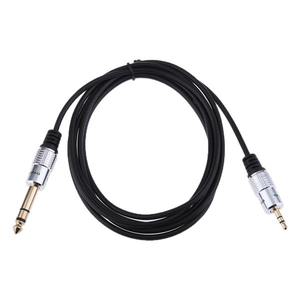 

gold-plated 6.35mm 1/4inch to 3.5mm 1/8inch male to male stereo audio cable