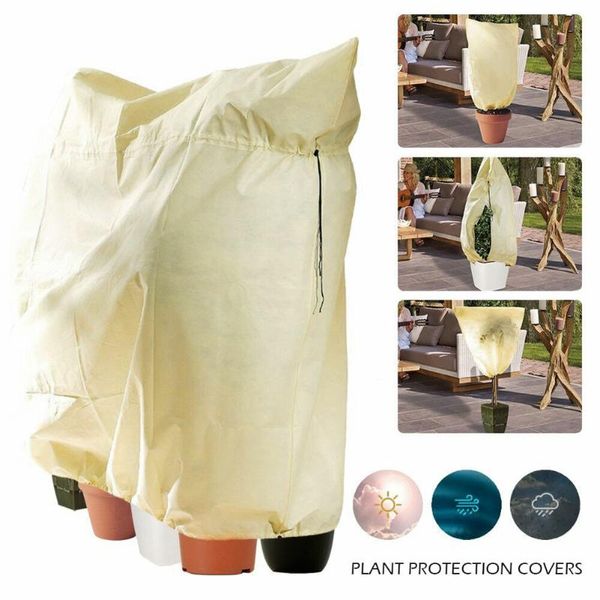 

winter plant frost protection cover buckle bag for yard garden tree shrub plant j99store