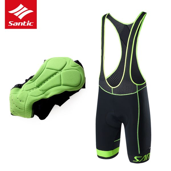 

santic men cycling bib shorts summer breathable road bike shorts outdoor sport clothing bicycle riding padded bib tights