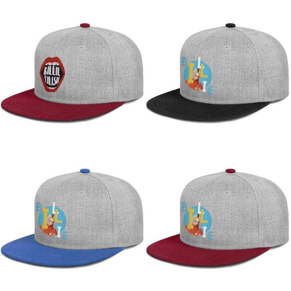 

billie eilish mens and women hip hop rebound hat styles hipster baseballcap bury a friends, Blue;gray