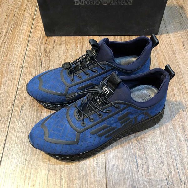 

new style luxury men's party casual shoes outdoor sports basketball shoes fashiondesigner men's shoes triple retro wild style size, Black