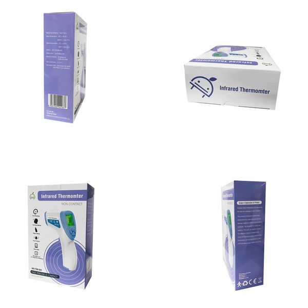 

laser lcd digital ir infrared thermometer baby temperature meter non contact forehead bodyear thermometer termometro smart sensor