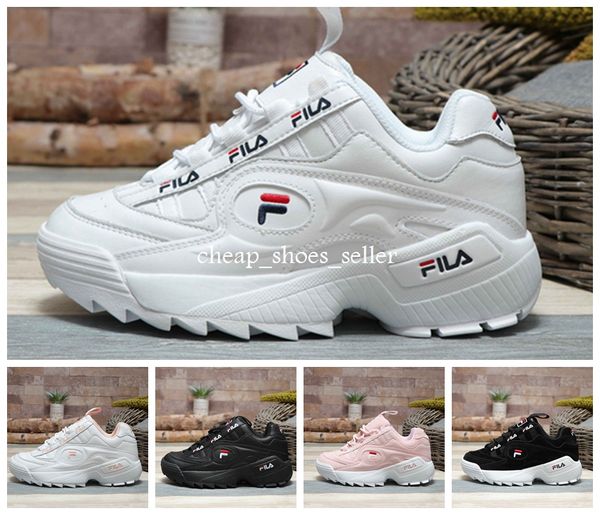 zapatos fila rosados