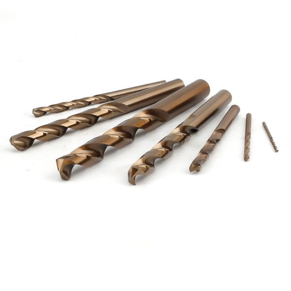 

m35 cobalt twist drill electric drill bit for iron metal stainless steel 1.0 1.2 1.8 2.5 3.1 3.4 3.9 4.7 5.6 7.4 8.1 9.5 11 12mm
