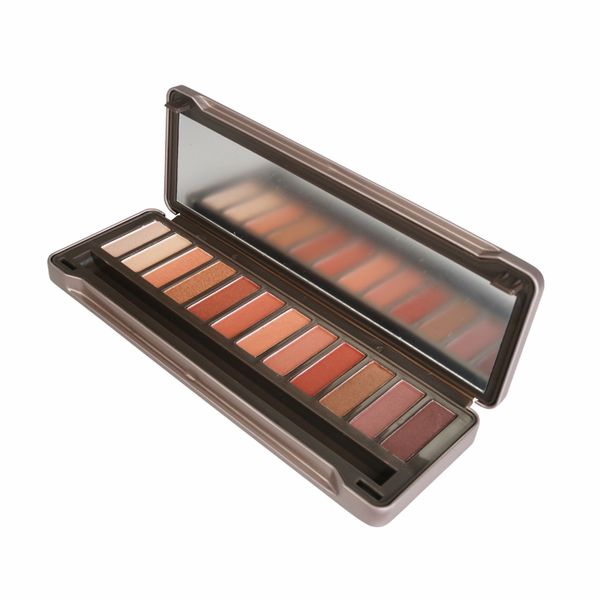 

12 colors professional eye shadow palette classic earth eye shadow matte glitter shining opalescent beauty makeup