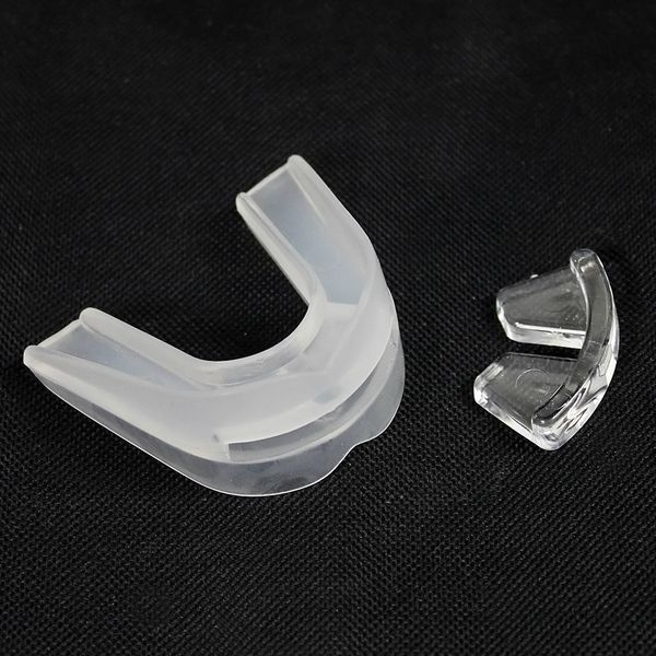 3Pc Kids//Adults Boxing Mouth Guard Taekwondo MMA Teeth Protector Boxe Mouthpiece