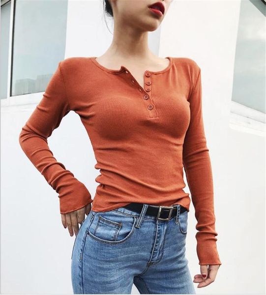 

2020 spring women tshirts fashion designer slim female tees casual crew neck, White