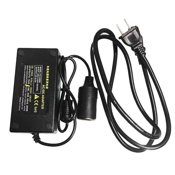 

guaranteed adapter converter power 110-240v to dc 12v 5a 60w.perfect for traveling or road trip.car inverter cigarette lighter