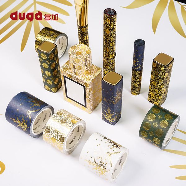 

masking gold foil washi tape diy craft glitter paper sticky adhesive washi tapes stationery school supplies 2016