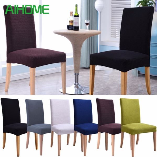

plaid polar fleece thickened elastic chair covers slipcovers antifouling chair cover for wedding kitchens l coffee shops