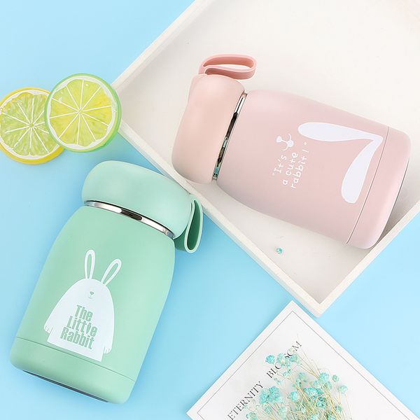 

creative 304 stainless steel children's thermos cup, new cute portable gift cup