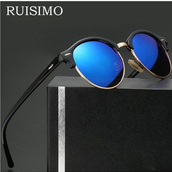 

круглые солнцезащитные очки бренда vintage зеркало объектива женские солнцезащитные очки женские круглые eyewear мужчины солнцезащитные очки, White;black