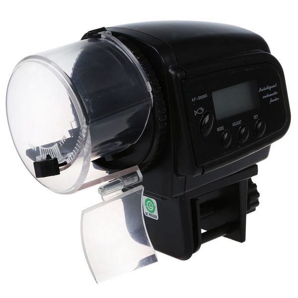 

digital automatic fish food container aquarium feeder dispenser timer