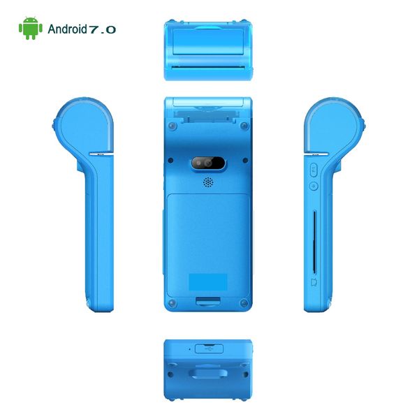 

mobile wireless android 7.0 pos terminal bank payment system credit card swipe machine with 4g wifi bluetooth