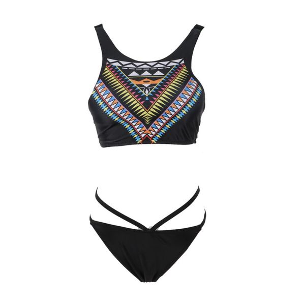 

2pcs women's push up homewear padded swimwear bra bandage set outside set, Red;black