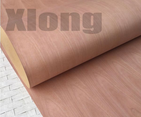 

length:2.5meters width:55cm red cherry stitching log bark wood veneer