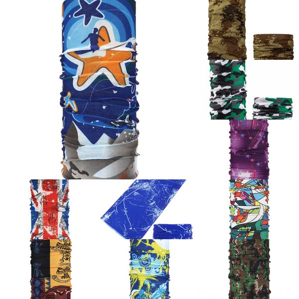 

cbxbx cycling scarf half face ice cool mask silk headscarf outdoor sports earloop scarf anti-u breathable bicycle multifunction, Black