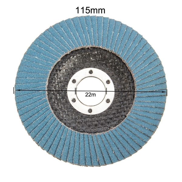 

grit grinding wheel flap disc 115mm 4.5 inch sanding disc 60 grits angle grinder abrasive tool