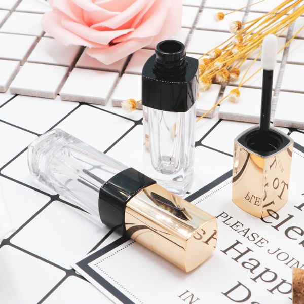 

5 мл прозрачный макияж блеск для губ масло для губ щетка трубка пустая косметическая помада блеск для губ многоразового использования бутылк