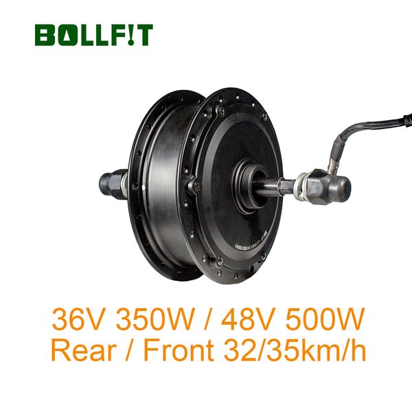 

bollfit 36v350w 48v500w rear rotate motor 32km/h 35km/h mxus high speed brushless gear hub motor e-bike front wheel