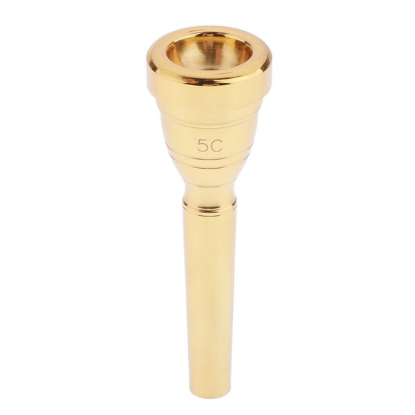 

trumpet mouthpiece 5c replacement musical instruments accessories, gold plate