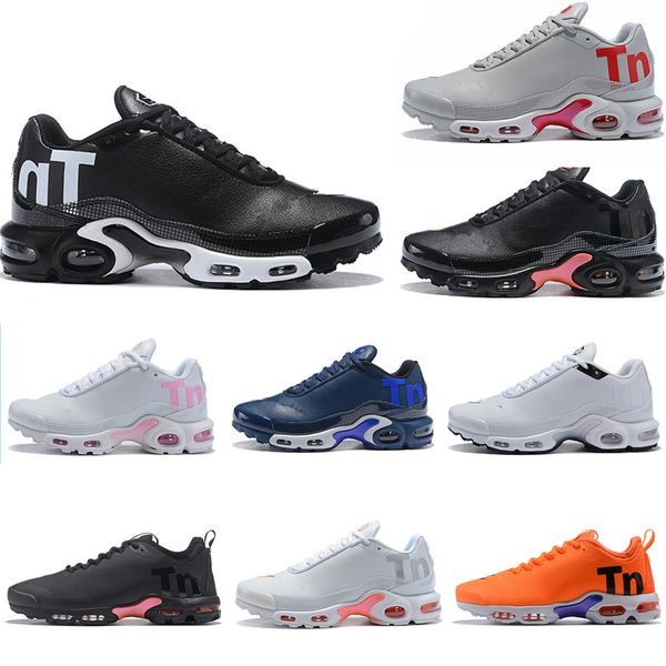 

tn plus se running shoes for mens trainer triple black volt spray paint bright cactus hyper blue women sports sneaker outdoor runner