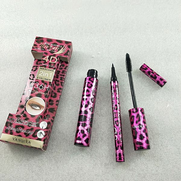 

36h mascara liquid eyeliner pen makeup 4d thick curl black mascara long lasting waterproof eye liner cosmetics beauty tools