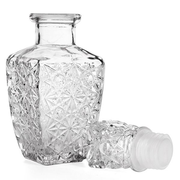 

glass whiskey liquor wine drinks decanter 250ml crystal bottle wine carafe gift