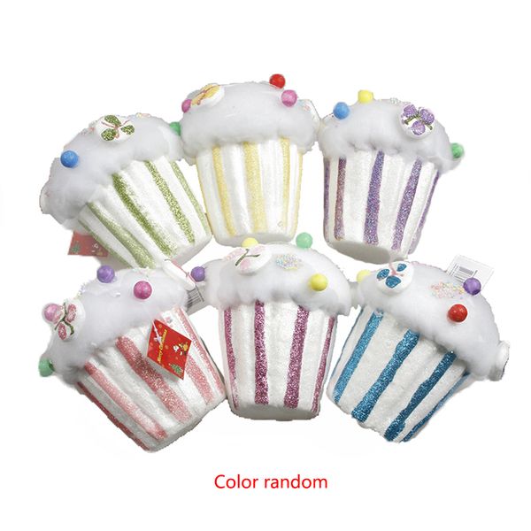 

christmas tree foam popcorn pendants colorful hanging decor holiday party ornament accessories