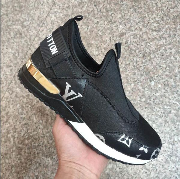 

2019 womens printing fashion chaussures shoe beautiful platform casual sneakers luxury designers shoes leather solid colors dress shoes, Black;red