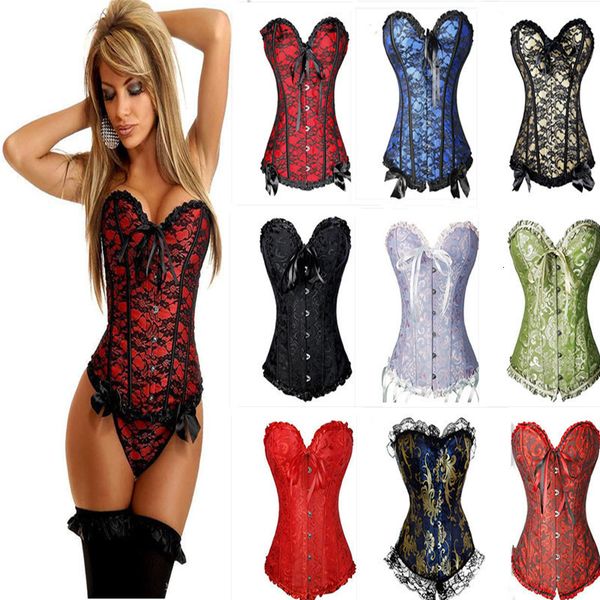 

корсет профилировщика сексуальное бельё женщины x steampunk одежда готические плюс размер узелок костей overbust бюстье талии shaper белье 6, Black;white