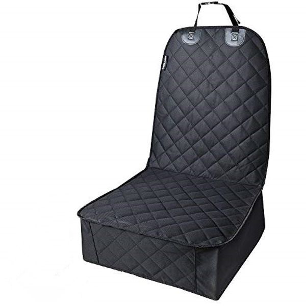

Pet Front Seat Cover for Cars 100%waterproof Nonslip Rubber Backing with Anchors, Quilted, Padded, Durable Pet Seat Covers for Cars