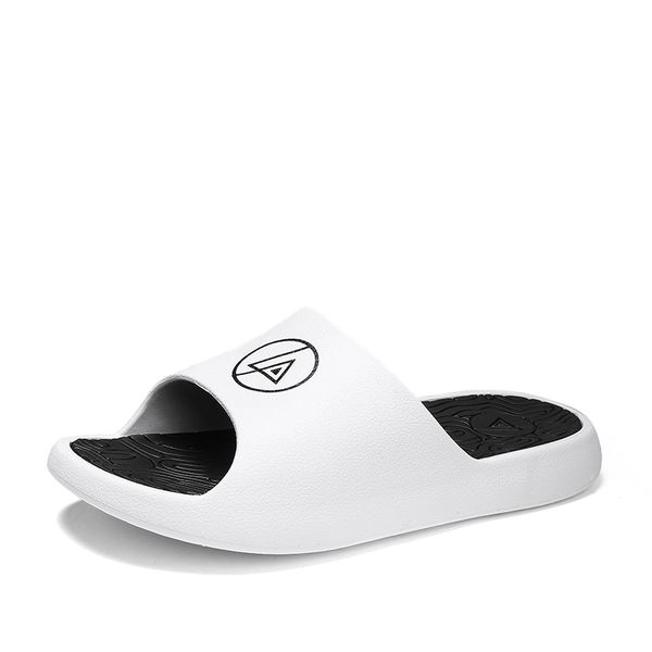 

2020 new slippers men slides men sandals house home slippers for summer, Black