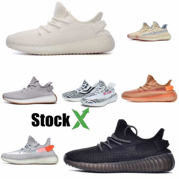 

2020 new salt wave runner blush desert rat super moon yellow running shoes kanye west mens women sneaker sports shoes #dss764
