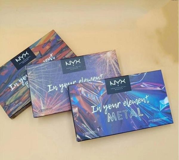 

nyx in your element earth fire and earth 12 colors eyeshadow palette waterproof long lasting makeup eye shadow cosmetics set