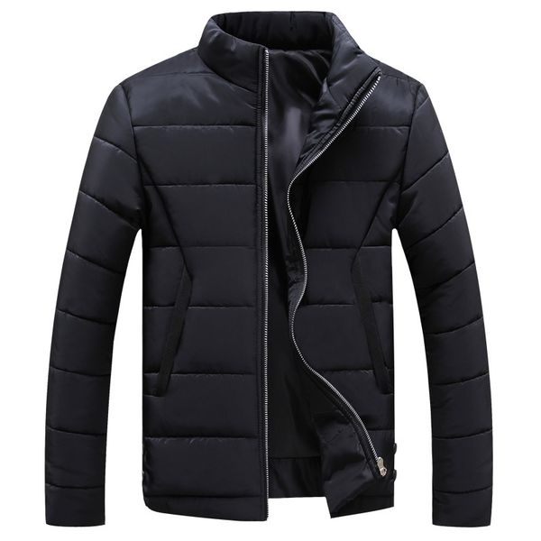 

winter new outdoor overcoat male coat warm full sleeve down jacket black normal length duck down large size 3xl 4xl