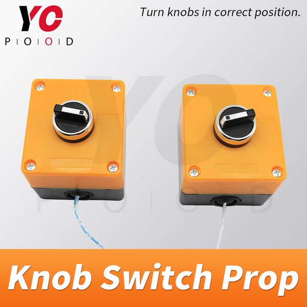 

knob switches escape room prop turn knobs to right position to open magnet lock console switch real takagism game supply yopood