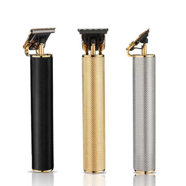 

white ceramic pro li barber razors t-outliner usb rechargeable clippers cordless hair trimmer electric hair cutter machine black gold silver