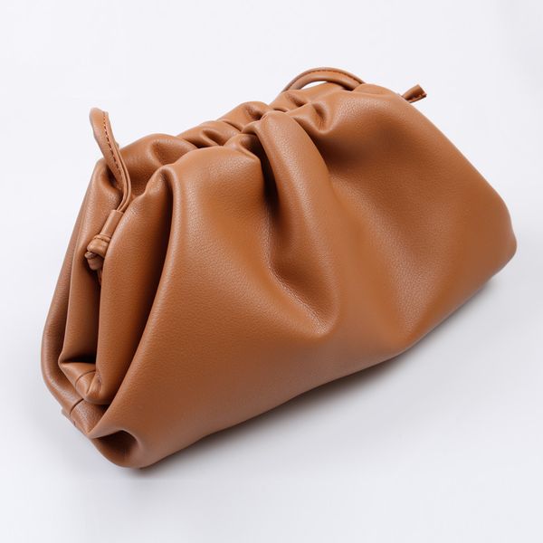 

cloud bag slant bag 2019 new women's soft leather fold strap women in in a hundred scented breeze hand-held one-shoulder