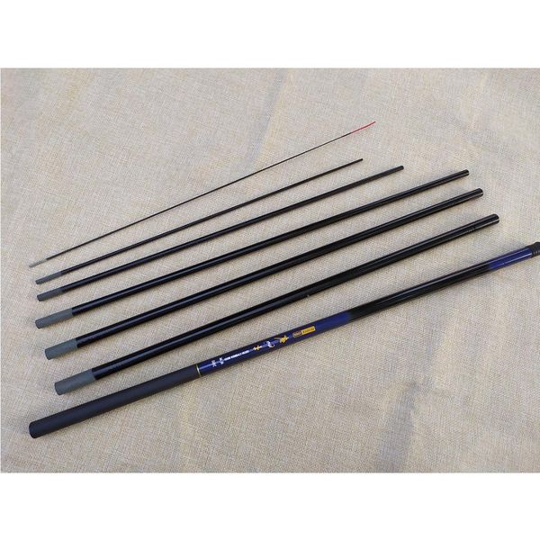 

2.7m-7.2m fishing rod high carbon fishing rod portable ultralight pole stream carp
