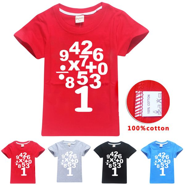 Cher Math résoudre votre problème KID/'S T-Shirt Pour Enfants Garçons Filles Unisexe Top