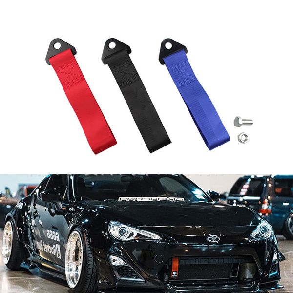 

car modified tow rope trailer nylon trailer ropes racing tow belt 26cm towing rope high strength universal