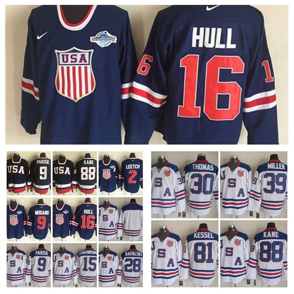 

fashion retro usa team jersey 15 jamie langenbrunner 30 thomas 2 brian leetch 16 brett hull mens vintage ccm stitched hockey jerseys, Black;red