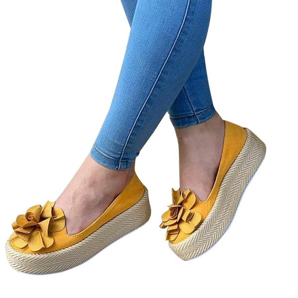 

laamei solid 2019 autumn women flats shoes slip on casual ladies canvas shoes bow thick bottom lazy loafers female espadrilles, Black