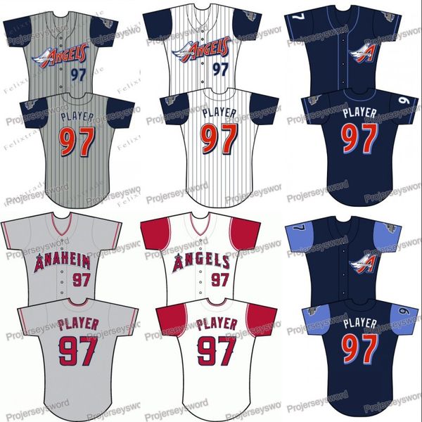 

California Angels 45 Tyler Skaggs Jerseys 27 Mike Trout 17 Shohei Ohtani 56 Kole Calhoun 2 Andrelton Simmons 5 Albert Pujols 22 Bo Jackson