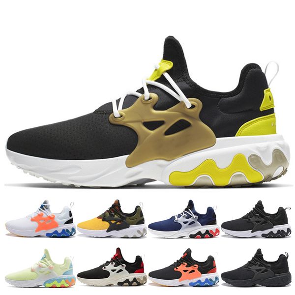 

New Brutal Honey Presto React Men Women Running Shoes Mesh Psychedelic Lava Triple Black Breezy Thursday Rabid Panda Sneakers runner Shoes