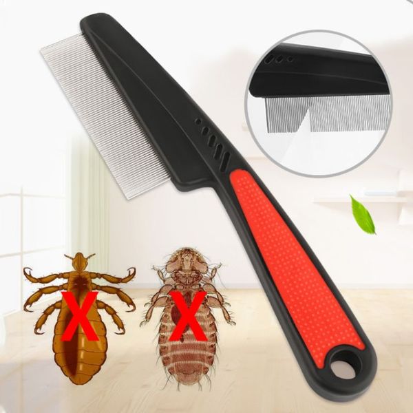 2019 Pet Grooming Comb Teeth Shedding Hair Flea Lice Removal